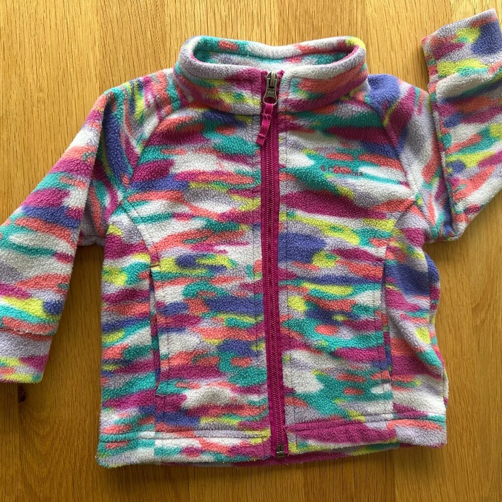 Columbia Printed Fleece - Girls Size: 6-12 months